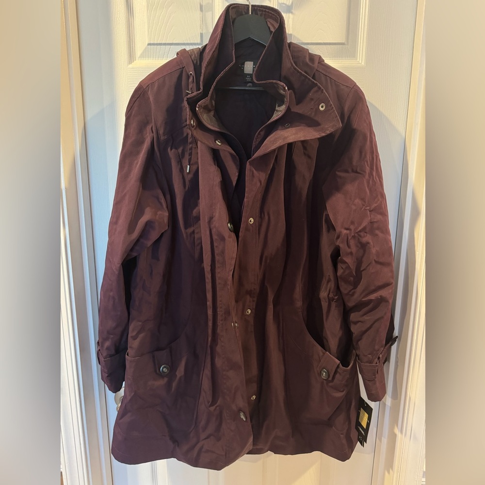 Gallery Woman Raincoat Size 2X